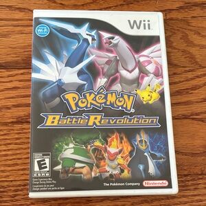 Nintendo Wii Pokémon Battle Revolution - Blue and Pink Cover